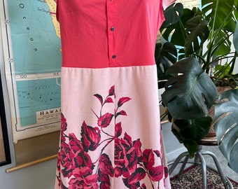 Upcycled Dress - Pink Floral
