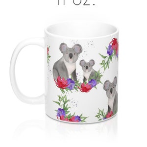 Koala bear mug, Koalafied, birthday koala, koala mug, baby koala, mother&#39;s day koala animal mug, coffee cup, coffee mug, gift ideas 2019