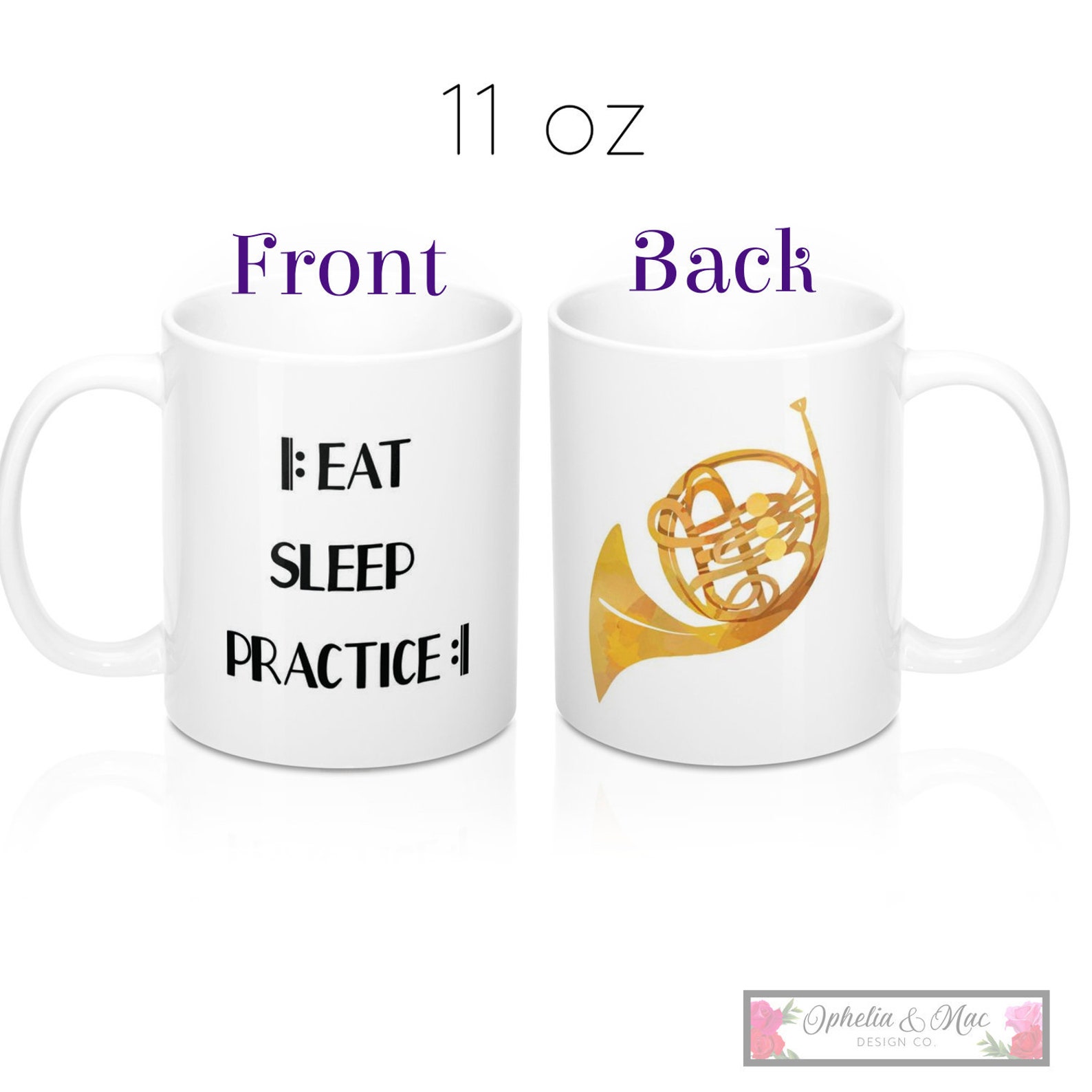 Birthday Gift for French Horn Player French Horn Player Gift Etsy