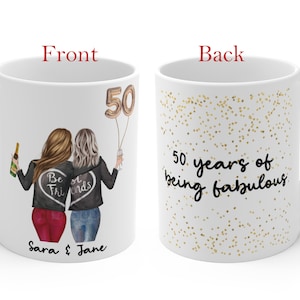 Personalized 50th Birthday Gift Ideas, 50th Birthday Mug, Funny 50th  Birthday Gift, 50th Birthday Gifts for Him, 50th Birthday Gifts for Her 