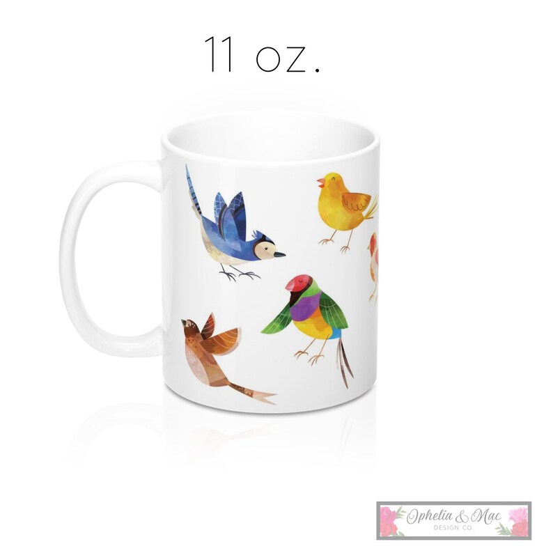 Bird Lover Gift Mug Gift for Bird Lover Bird Mug Bird Etsy