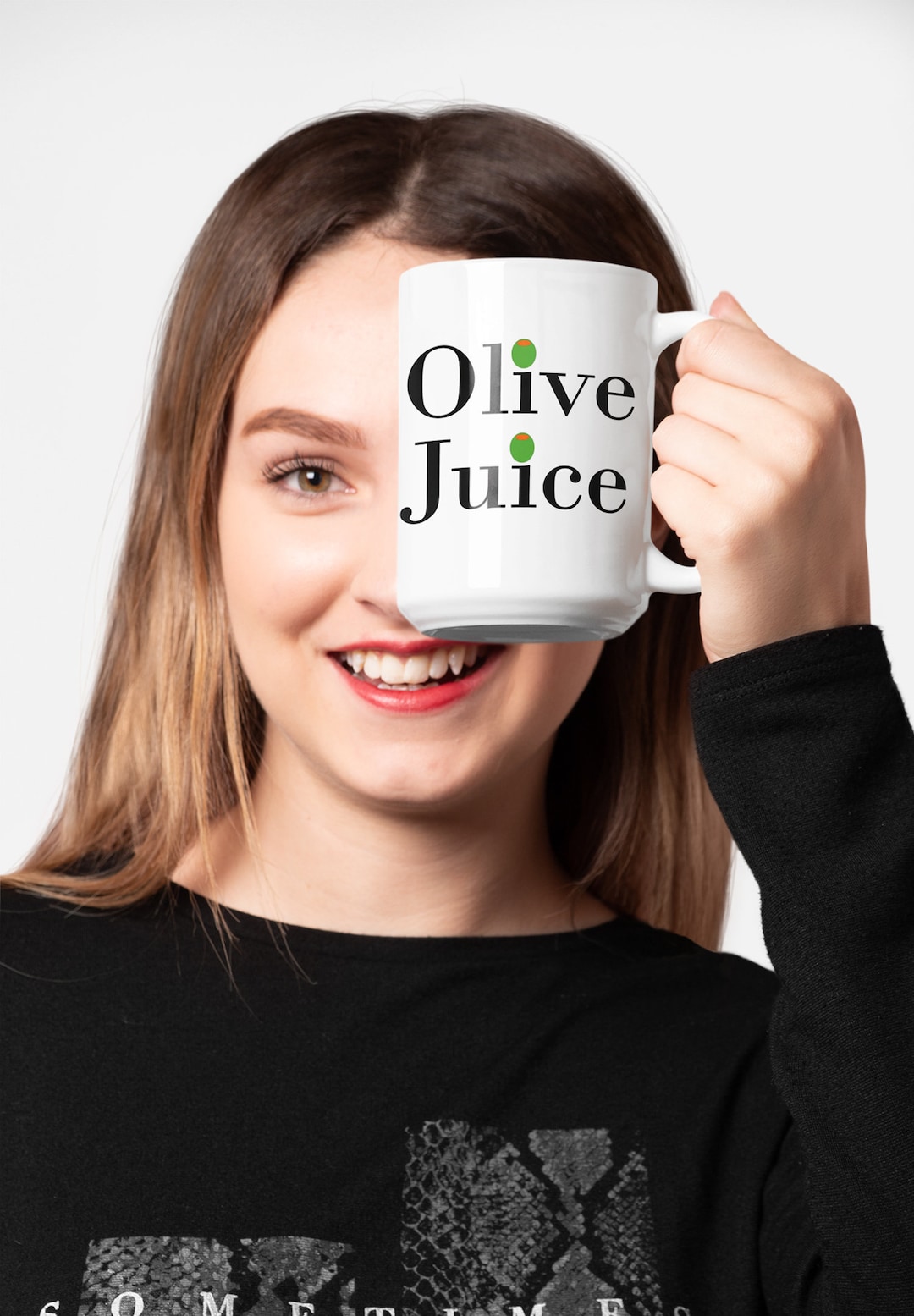 Olive Juice Mug I Love You Mug Unique Valentine's Day Etsy