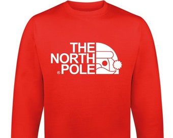 north face christmas sweater