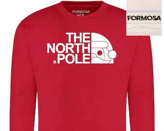 The North Pole Christmas Jumper Adults & Kids Ugly Xmas Sweater