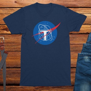 Mandalorian Space Agency T-Shirt Funny Slogan Tee Shirt Gift For Men