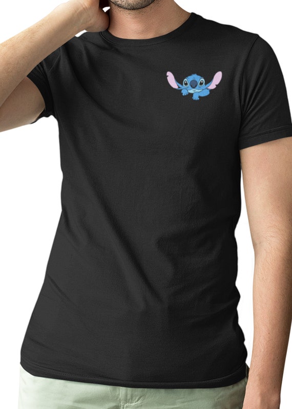 Stitch Pocket / Lilo Movie Pocket Tee/ Mens Funny Unisex T - Etsy Stitch Pocket / Lilo Movie Pocket Tee/ Mens Funny Unisex T - Etsy
