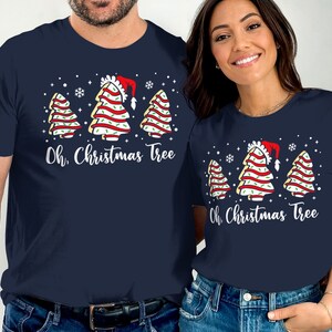 Festive Christmas Tree TShirt, Cute Holiday Apparel, Christmas Tree Shirt, Family Christmas TShirt, Holiday Party Tee, Matching Family Xmas