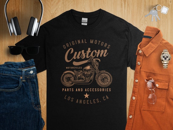 Cafe Racer T-Shirt Mens Biker Motorbike Motorcycle Enthusiast