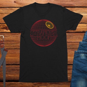 Mens Funny t-shirt Stranger Moon Geek Nerd Gift For men