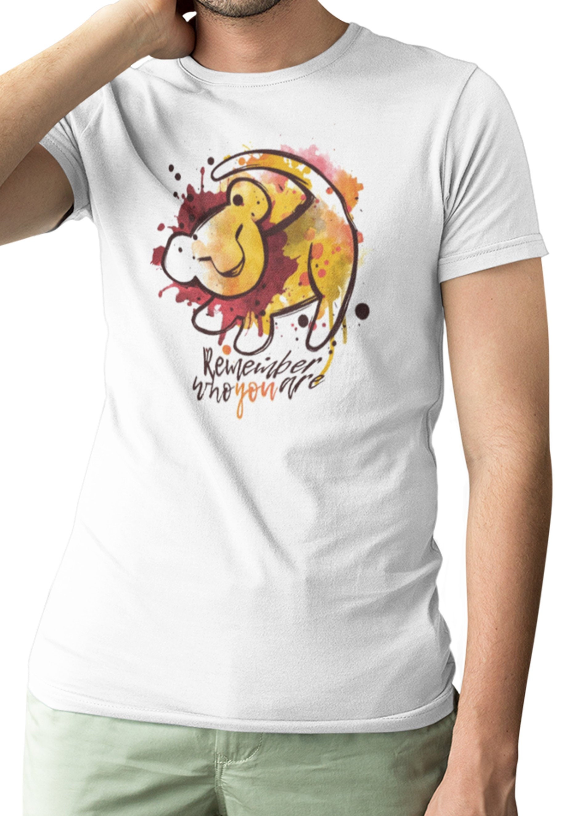 Remember Who You Are Simba/ the Lion King Inspired Graphic Tshirt/ Mens and  Women Loose Fit Unisex Tee - Etsy