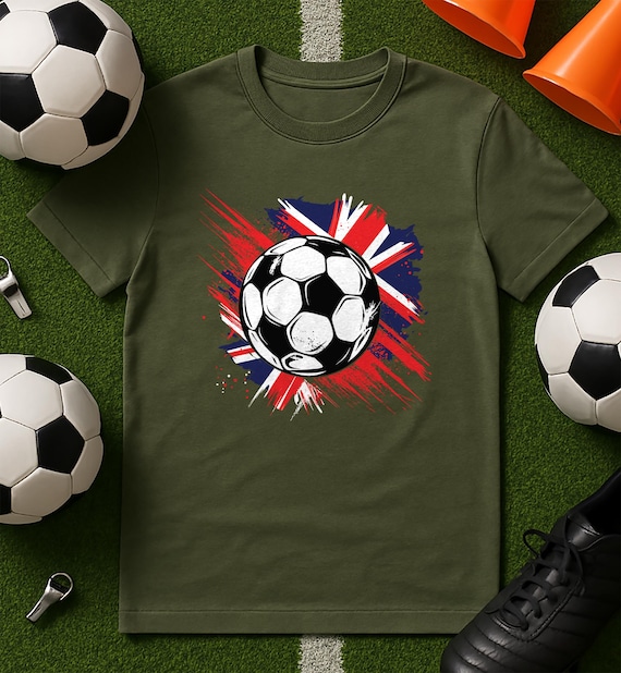Balón Estampados Camisetas Futbol Camiseta Con Balón De Fútbol