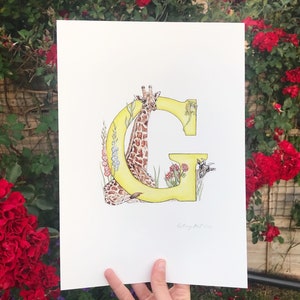 G letter print image 4