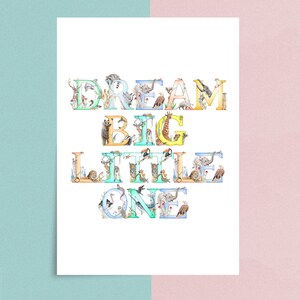 Dream big little one Fine art Giclee print