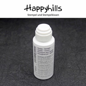 StazOn Stempelreiniger 56ml Original Tsukineko von Happyhills, zur Stempelpflege und speziell für lösemittelhaltige Stempelfarbe
