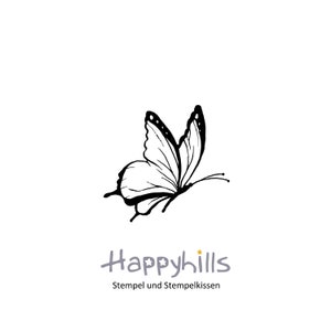 Schmetterling 2 Stempel von Happyhills ein Motiv beliebt und sommerlich für deine Hochzeit, Party, Picknick, Geburtstag