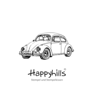 VW Kever stempel auto, voertuig, nostalgie, mannen, verjaardag, Vaderdag ook verkrijgbaar in XL formaat