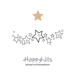 Stampo stella viticcio con una meravigliosa esplosione di stelle per il tuo cielo stellato nel periodo natalizio di Happyhills