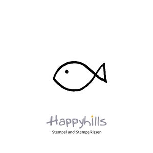 Sellos de peces en dos tamaños, forma sencilla para invitaciones de confirmación, comunión, bautizo y fiestas, buenos para colorear, sencillos
