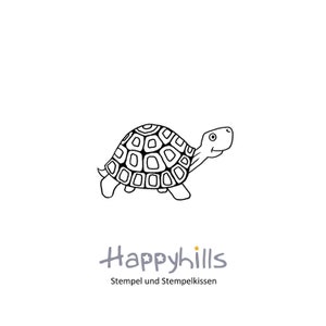 Tortue en deux tailles animal primal, intemporel, lenteur, reptile, dinosaure, tank, paix, sagesse et force de Happyhills