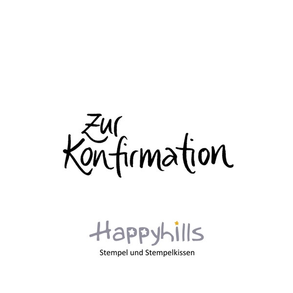 zur Konfirmation Holzstempel von Happyhills Stempel zur Segnung in der evangelischen Kirche, Feiertag, Segen, apostolisch, neuapostolisch