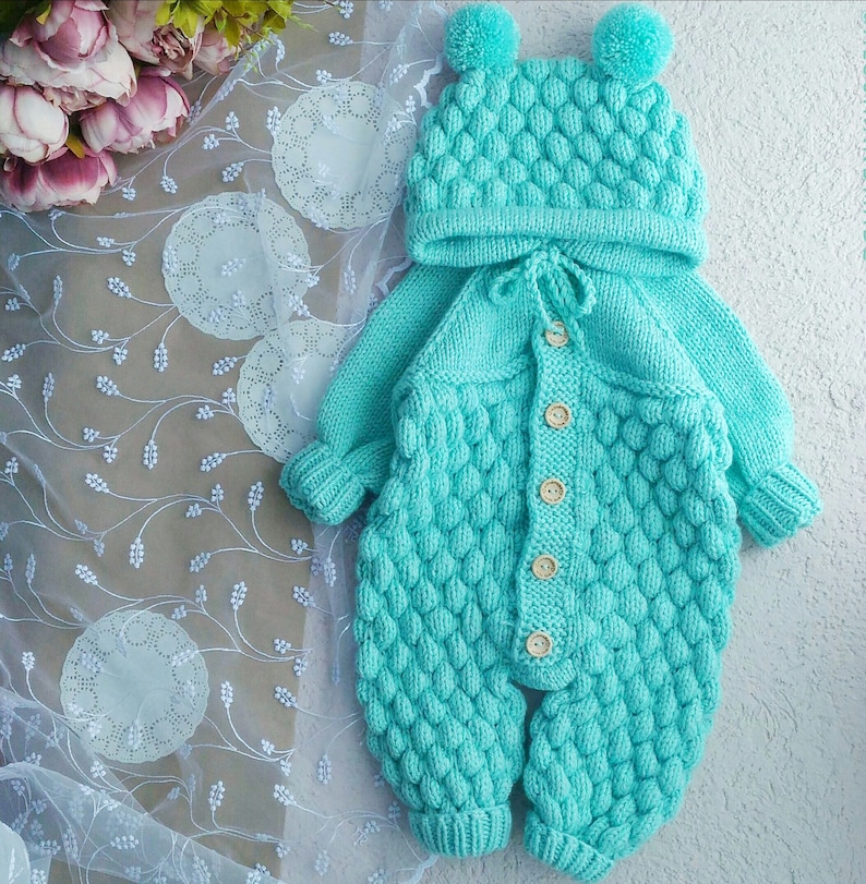 Комбинезон детский крючком