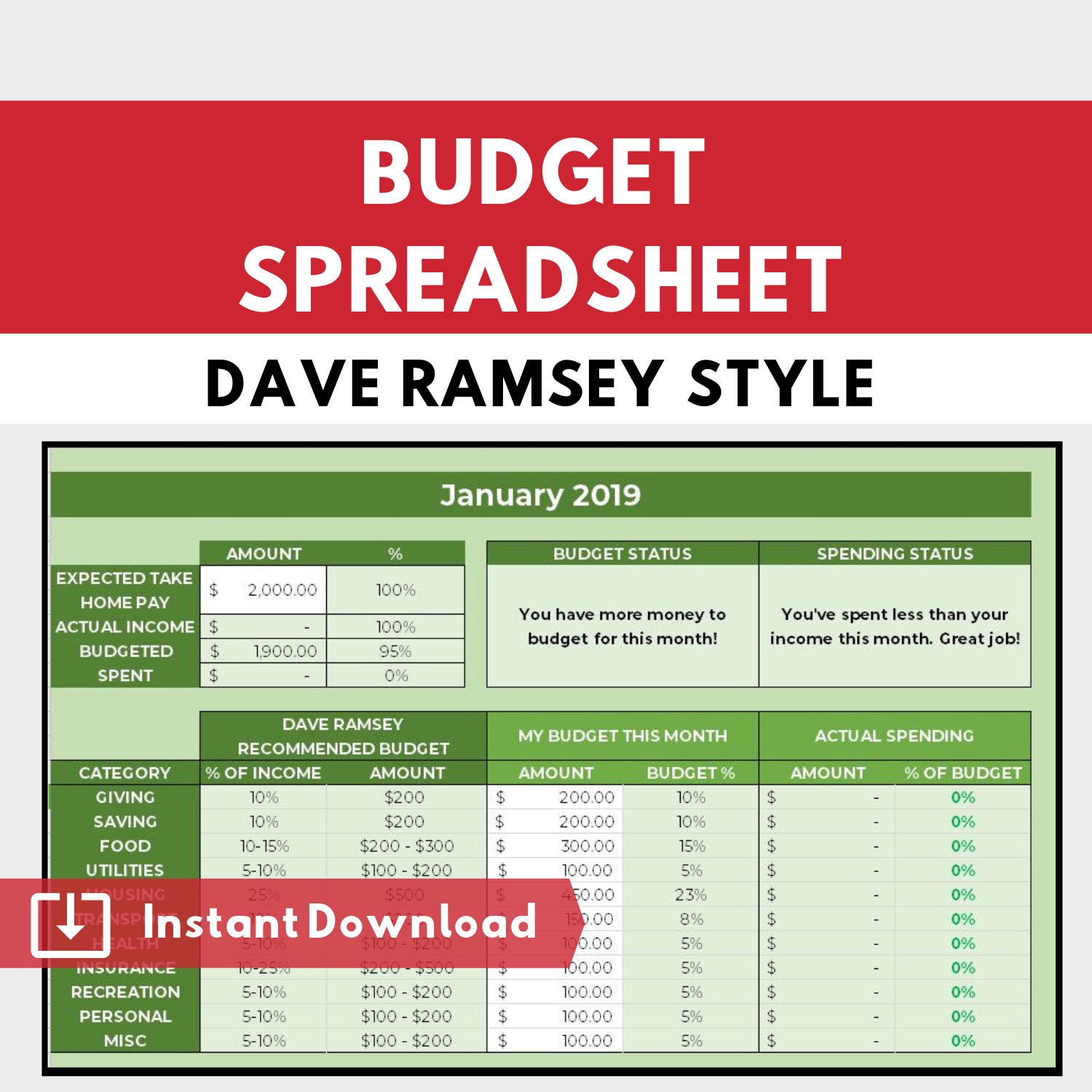 dave ramsey budget planner budgeting spreadsheet dave ramsey budget templates