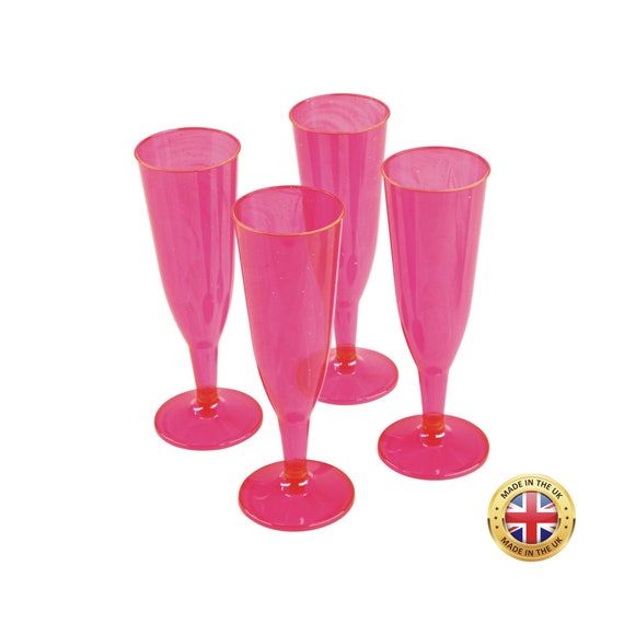 Wine Glasses Shot Glasses White Biodegradable Plastic champagne Prosecco Flutes