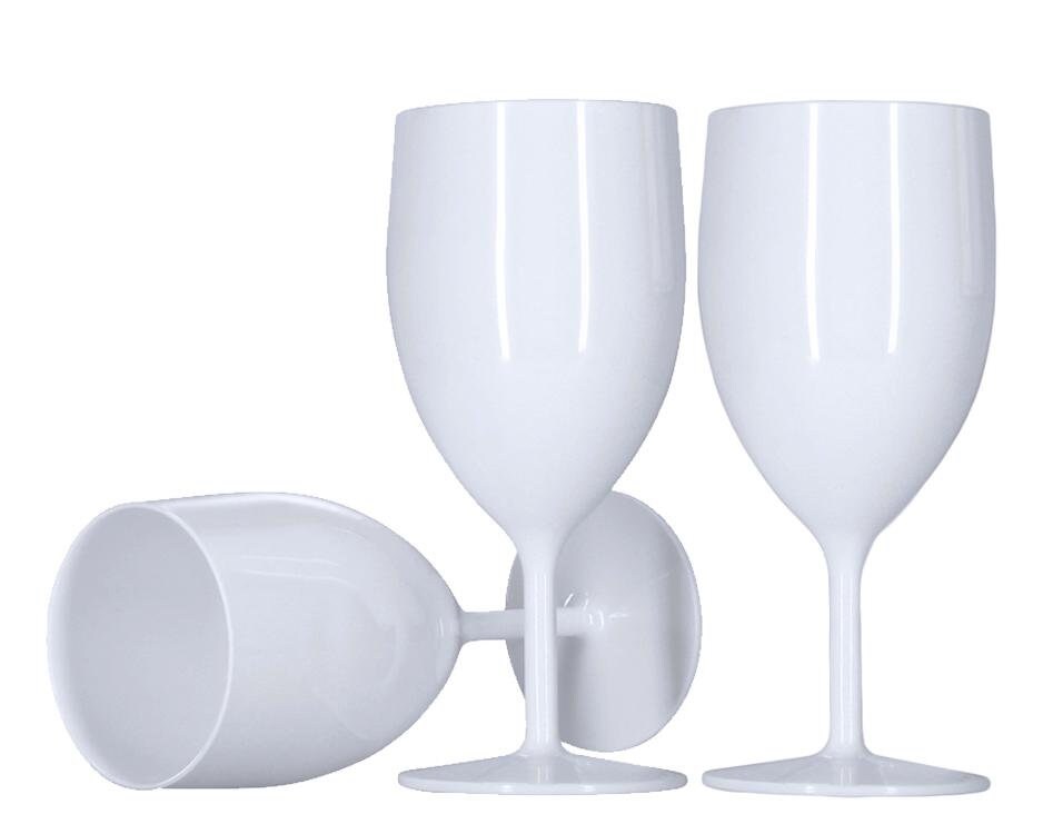 Plastic wine glasses deals