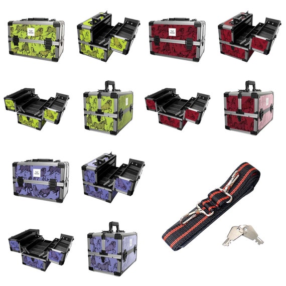 Horse Tack Box 3 Colour Options Lockable With Carry Strap 38 X 25 X 23cm Etsy Australia