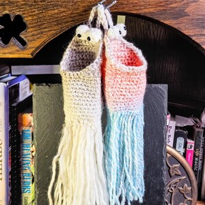 Yip-Yip Aliens – Playful Hanging Pen Holders Handmade Crochet