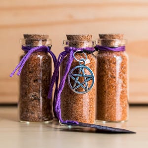 Polvere calda per i piedi - Incantesimo, Maledizione, Protezione, Yorkshire, Hoodoo, Voodoo, Fatto a mano