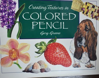 Creación de texturas con lápices de colores por Gary Greene