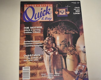 Revista Punto de Cruz Rápido y Fácil