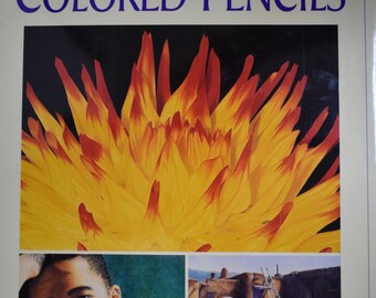 Pintura con lápices de colores solubles en agua por Gary Greene