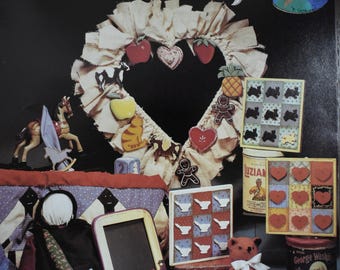 Folleto de recortes de madera con pinceladas básicas de Peggy Caldwell