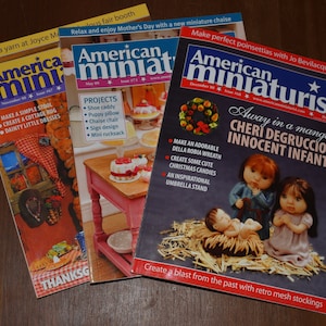 American Miniaturist magazines
