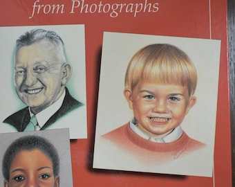 Cómo dibujar retratos con lápices de colores a partir de fotografías de Lee Hammond