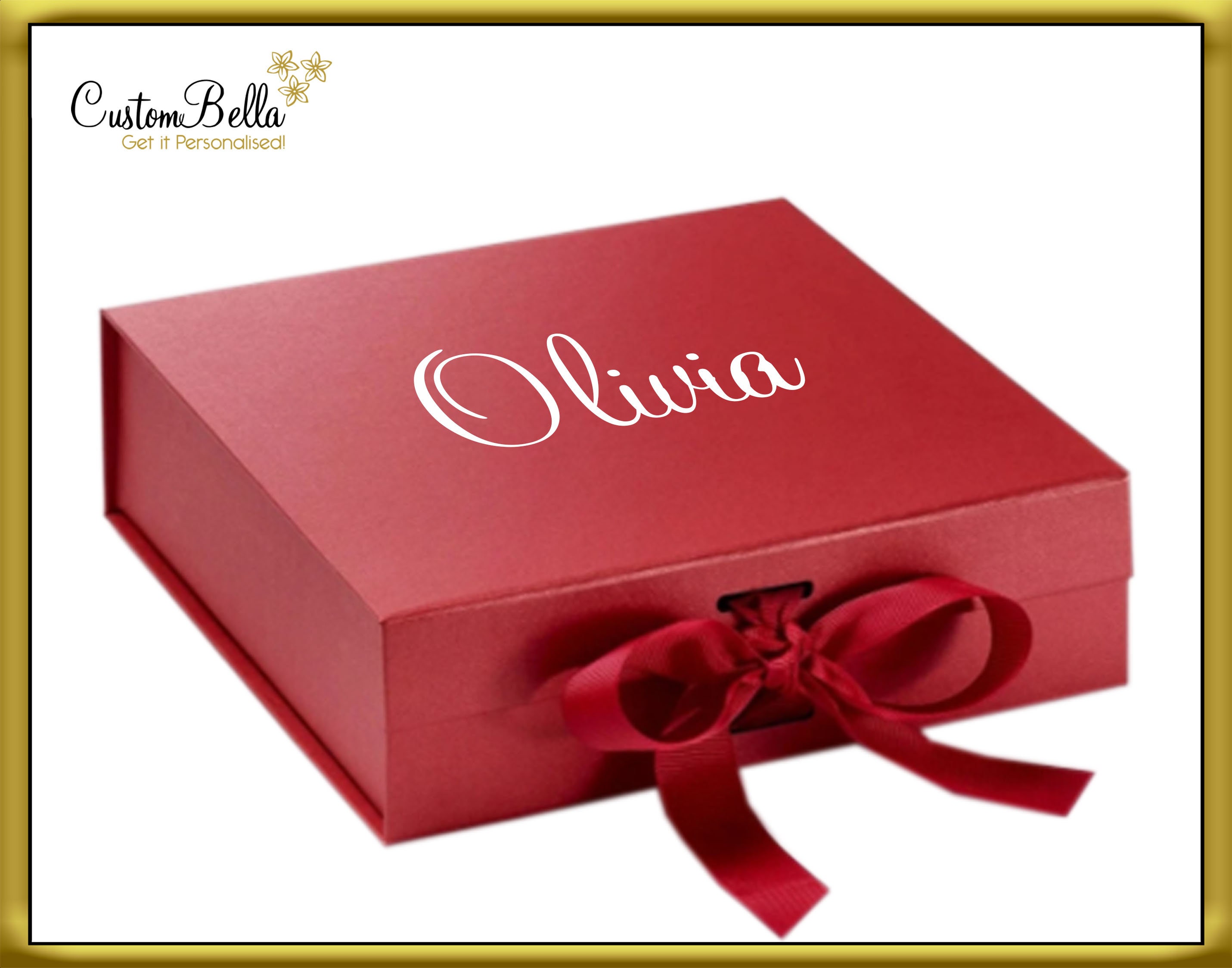 Personalised Medium Luxury Gift box for any occasion with any Etsy