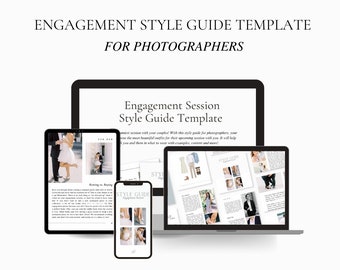 Engagement Session Style Guide Template For Photographers