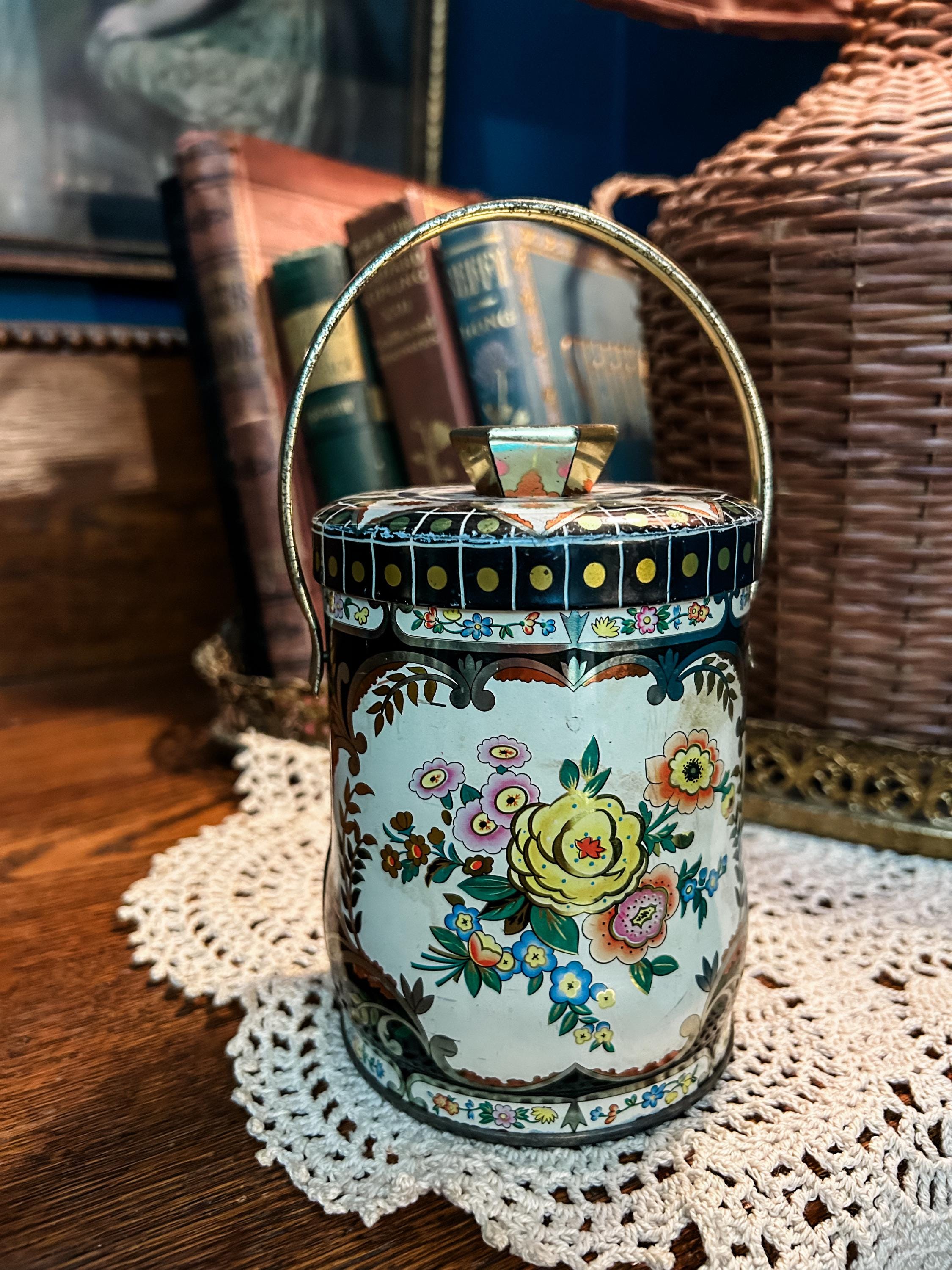 Toleware Tea Canister - Etsy