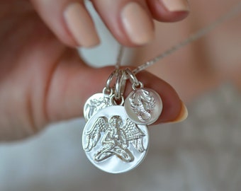 SUN MOON RISING ketting astrologie ketting gepersonaliseerde dierenriem ketting aangepaste dierenriem charme meerdere sterrenbeeld ketting hemelse cadeau