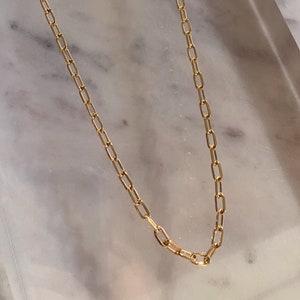 Petite Stella Chain, Dainty Link Chain, Gold Link Chain, Minimalist Style, Chain Necklace, Layering Necklace