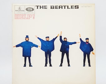 The Beatles-HELP!  Vinyl LP Record, Free Shipping, Vintage Friesland