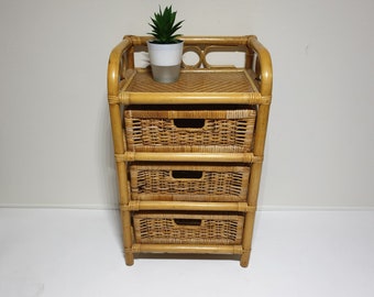 Wicker Dresser Etsy
