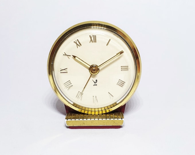 Vintage Jaz Alarm Clock Made in Germany 70 's Windup Etsy