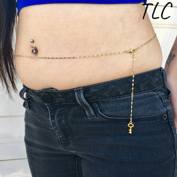 Etsy shop belly chain