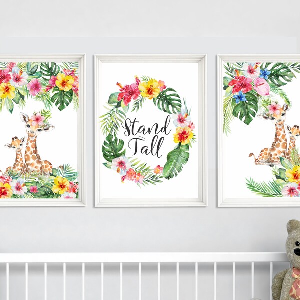 Tropical Nursery Decor Etsy