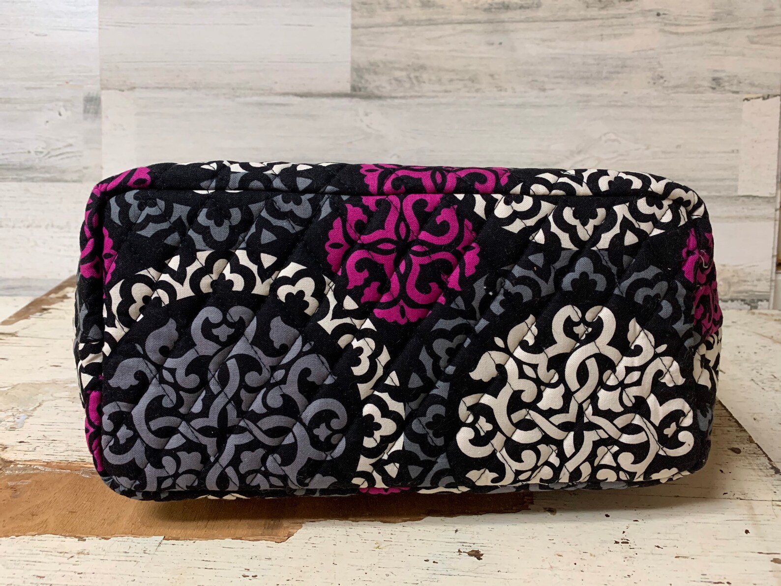 Vera Bradley Holiday Tote Canterberry Magenta Etsy