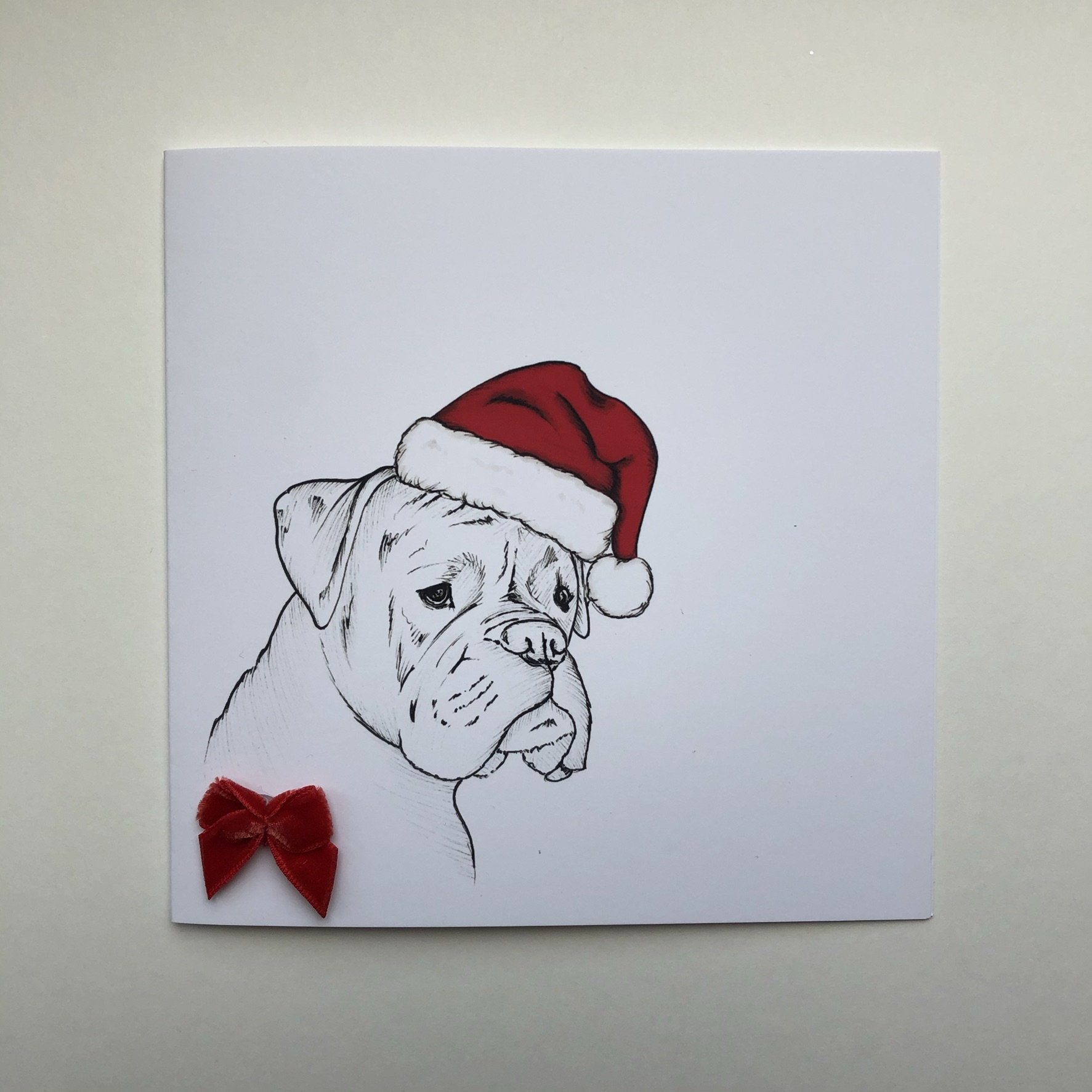 Boxer Dog Christmas Cards 