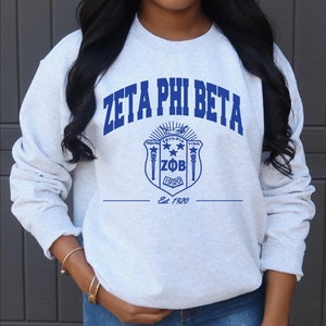 Zeta Blue Phi Beta 1920 Sorority Rush Big Little College Tee Zeta Blue Phi Beta 1920 Sorority Rush Big Little College Tee